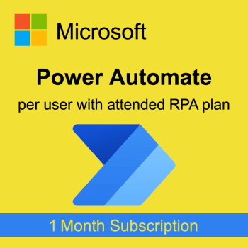 (NCE) Power Automate per user with attended RPA plan (Month)